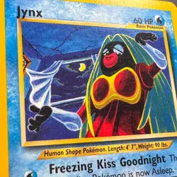 LP Unlimited Jynx 31/64 Uncommon Neo Revelation Pokemon Tomokazu Komiya - Image 3