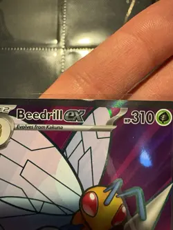 Beedrill ex 098/086 Ultra Rare Full Art Pokemon TCG Chaos Rising CRI English NM - Image 2