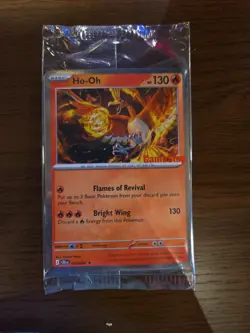 Ho-Oh 010/086 Galaxy GameStop Promo Stamped Sealed - Pokemon Chaos Rising - Image 1