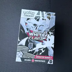 NEW Sealed Pokemon TCG Scarlet & Violet White Flare Booster Bundle - Image 1