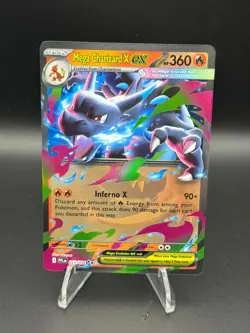 Mega Charizard X ex 013/094 Double Rare Phantasmal Flames Pokemon Near Mint - Image 1