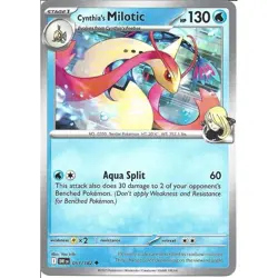 CYNTHIA'S MILOTIC - POKEMON TCG - DESTINED RIVALS - UNCOMMON - 053/182 - Image 1