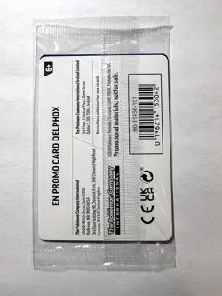 Pokemon TCG: Chaos Rising Delphox 013/086 Stamped Promo SEALED - Image 2
