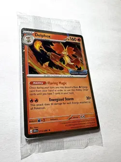 Pokemon TCG: Chaos Rising Delphox 013/086 Stamped Promo SEALED - Image 3