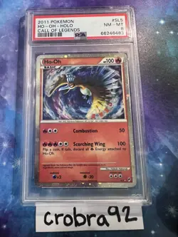 PSA 8 Ho-oh Call of Legends Holo Rare #SL5 Pokemon English NM-MT - Image 1