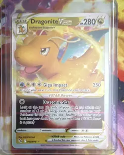 Pokemon Co. Dragonite VSTAR 050/078 Pokemon GO Ultra Rare Holo EN 280HP - Image 1