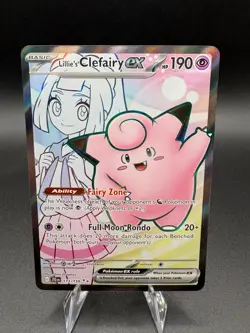 Lillie's Clefairy Ex #173/159 Ultra Rare Pokemon Journey Together - Image 1