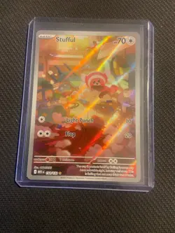 Stufful Illustration Rare 154/132 Pokemon Mega Evolution - Image 1