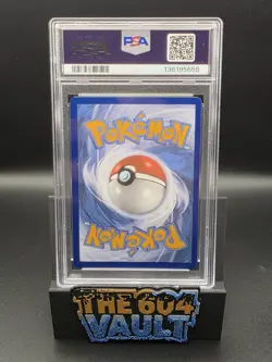 2019 Pokemon SM Unified Minds Espeon Deoxys Tag Team Holo #72/236 PSA 8 - Image 2