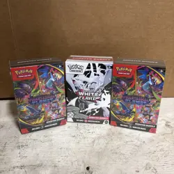 Pokemon TCG Boosters Sealed Bundled - 2x Phantasmal Flames & White Flare - Image 1
