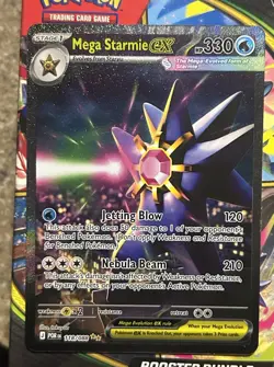 Mega Starmie EX 118/088 Perfect Order POR Holo Ultra Rare 330HP Stage 1 EN - Image 5