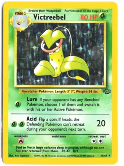 Victreebel 14/64 Holo Rare Jungle Pokemon MP - Image 1