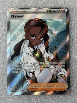 Pokemon Naveen 112/088 Full Art Trainer : Perfect Order NM+ - Image 1
