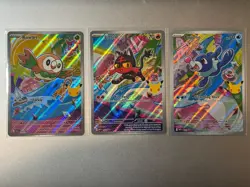 Pokemon TCG First Partner Illustration Collection Alola: Rowlet, Litten, Popplio - Image 1