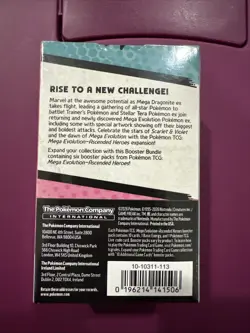 Pokemon TCG Mega Evolution—Ascended Heroes Booster Bundle Box 6 Packs English - Image 3