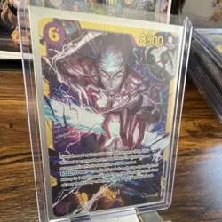 Bandai One Piece CCG Enel OP15-118 Secret Rare Character Card 8000 Power - Image 2