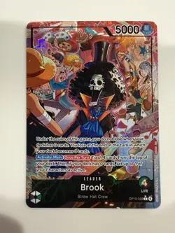 OP15-022 Brook Alt Art Leader One Piece English - Image 1