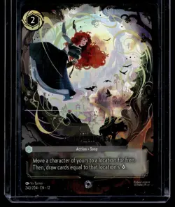 2026 Disney Lorcana Wilds Unknown Enchanted Merida - Touch the Sky Enchanted - Image 1
