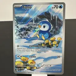 Pokemon TCG Piplup 98/94 Full Art IR Phantasmal Flames M/NM Trading Card - Image 1