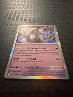Mewtwo Holo Rare Sv: Scarlet & Violet 151 Card 150/165 NM Condition Pokemon T02 - Image 4