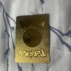 Mewtwo EX Gold Foil Pokemon Card New - Image 2