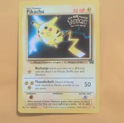 Pokemon Pikachu Kids WB Presents The First Movie Promo 3 Card Lot - 1999 TCG - Image 2