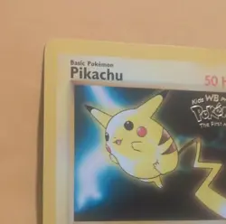 Pokemon Pikachu Kids WB Presents The First Movie Promo 3 Card Lot - 1999 TCG - Image 4