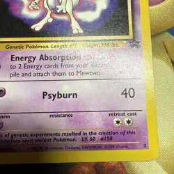 Mewtwo Black Star #3 Promo The First Movie Card Kids WB Stamp Rare - Image 5