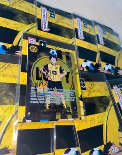 BVB Dortmund X One Piece Daniel Svensson Autograph ST13-003 Autograph Luffy Card - Image 1