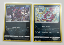 2 Card Lot Hoopa Pokemon TCG common 111/189, 122/196 basic - Image 1