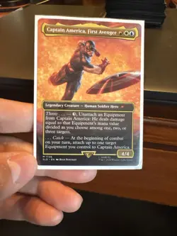 MTG Commander Deck - Captain America 100 Cards Plus Tokens, Sleeves, Deck Box - Image 2