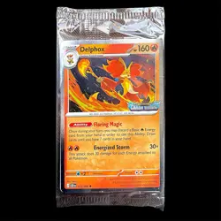 ✅ Pokemon TCG - Delphox 013/086 CHAOS RISING Stamped Promo Card! 🔥 - Image 1