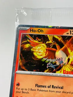 Pokemon TCG Ho-Oh 010/086 GameStop Galaxy Promo Stamped Chaos Rising Card NM - Image 2
