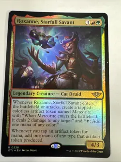 Roxanne, Starfall Savant Outlaws of Thunder Junction Foil - Image 1