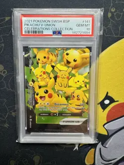 Pikachu V-Union SWSH141 SWSH: Sword & Shield Promo Cards Holo - Image 1