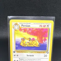 Pokemon TCG Persian 1st Edition Jungle 42/64 Regular Uncommon 70 HP 1999 Card - Image 2