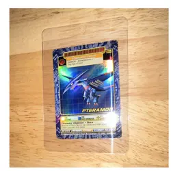 Bandai Digimon Pteramon BO-192S Champion Stage Holo Card 2001 English - Image 1