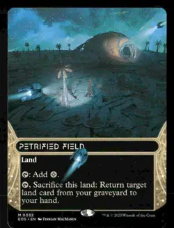 MTG EOS Petrified Field () (Borderless) Normal NM - Image 1