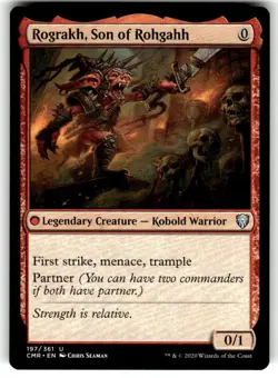 Rograkh, Son of Rohgahh Commander Legends Regular MTG NM - Image 1