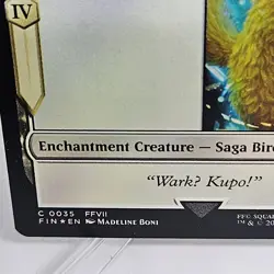 SUMMON: CHOCO / MOG - FOIL - C #35 MTG Final Fantasy FIN EN FF7 FFVII Chocobo - Image 4