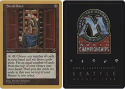[1x] Scroll Rack - Brian Selden - 1998 Slight Play, English World Championship M - Image 1