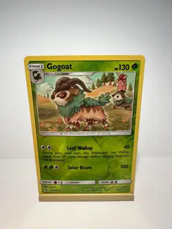 Gogoat 36/214 Uncommon Lost Thunder Pokemon Reverse Holo Near Mint - Image 1