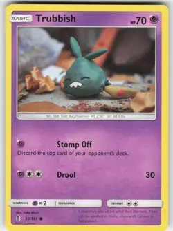 Trubbish 50/145 Common Guardians Rising Pokemon Lightly Played - Image 1