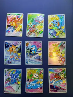 Jolie Lot De 9 Carte Pokemon Ar Premiere Partenaire Serie 1 - Image 1