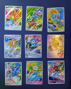 Jolie Lot De 9 Carte Pokemon Ar Premiere Partenaire Serie 1 - Image 3