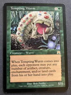 MTG Tempting Wurm {Onslaught} - MP - Image 1