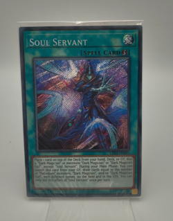 SOUL SERVANT LDS3-EN095 SECRET RARE LIMITED EDITION YUGIOH *NEW & SEALED* - Image 1