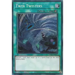 Twin Twisters Secret Rare 1st Edition RA02-EN060 YuGiOh Card - Image 1