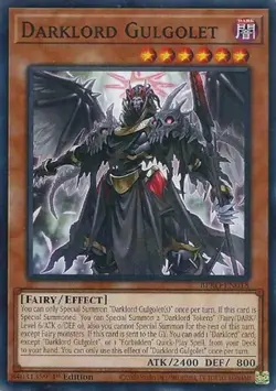 BPRO-EN018 Darklord Gulgolet Common 1st Edition Yu-Gi-Oh - Image 1