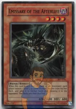 Emissary of the Afterlife AST-076 Super Rare Unlimited Lightly Played Yugioh - Image 1